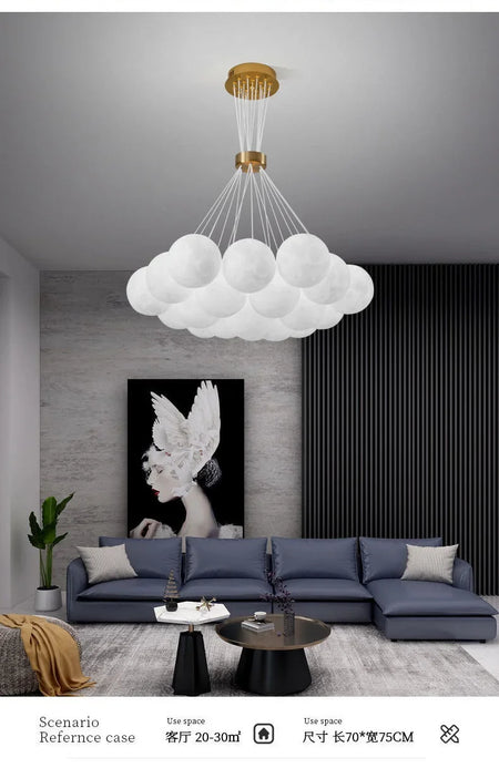 Children Lighting - Creative Moon Ceiling Chandelier Indoor Lamp SW-36210345 - SWEET-LIGHTS