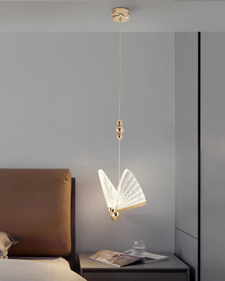 Pendant Light - Nordic Colorful Butterfly LED Pendant Lamps for Home Bedroom Living Room Indoor Golden Lighting SW-36210478 - SWEET-LIGHTS