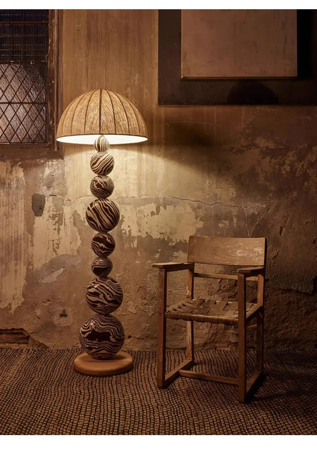 Floor Lamp - NEW Designer Hand-Painted Art Ball Lamp for Living Room Study Decor SW-36210478 - SWEET-LIGHTS