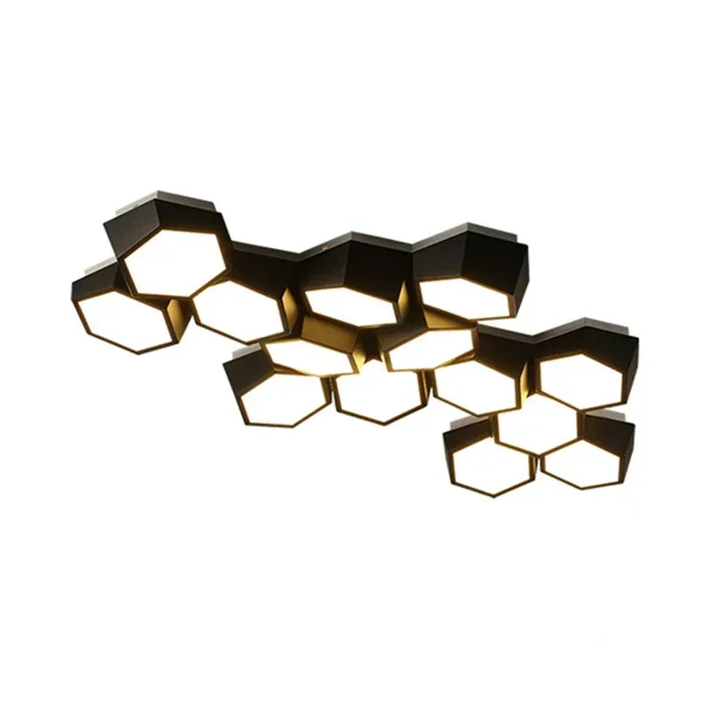 Ceiling Light - Nordic Designer Honeycomb Ceiling Lamp LED Alloy SW-36210345 - SWEET-LIGHTS