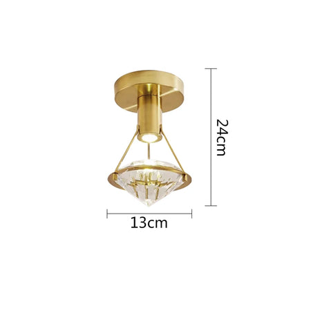Wall Light - Modern LED Creative Diamond Crystal Wall Lamp Bedroom Bedside Living Room Sconce Indoor Lighting SW-36210123 - SWEET-LIGHTS