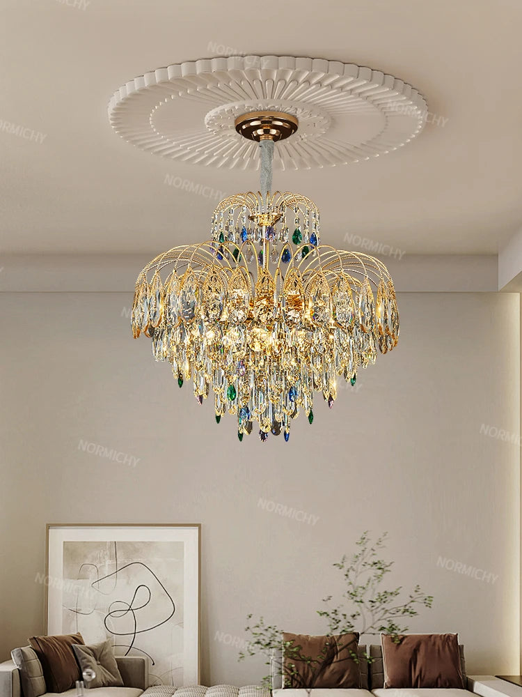 Chandelier - Home Decoration Crystal Chandelier Luxury Villa Lighting SW-36210458 - SWEET-LIGHTS