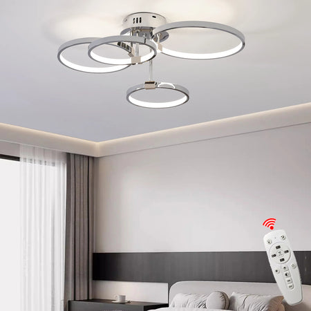 Ceiling Light - Modern Dimmable LED Chandelier with Remote SW-36210789 - SWEET-LIGHTS
