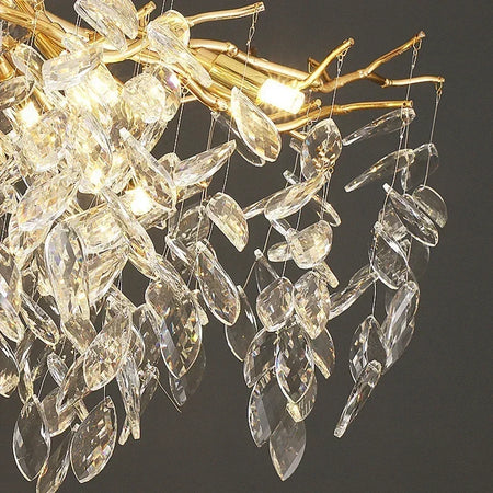 Pendant Light - French Luxury Golden Modern Branch Chandelier SW-36214678 - SWEET-LIGHTS