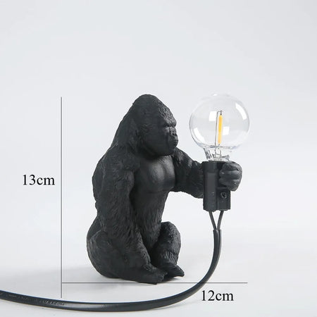 Table Lamp - King Kong Gorilla Animal Indoor Resin Night Light SW-36210374 - SWEET-LIGHTS