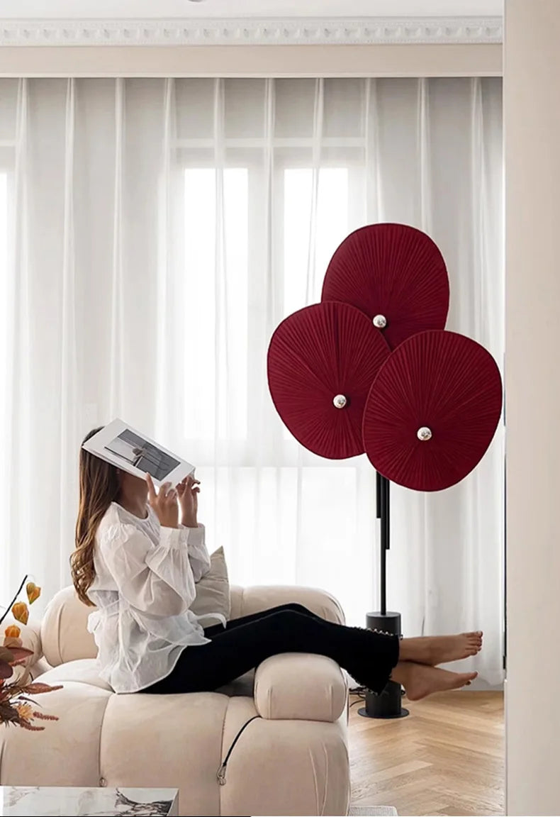 Floor Lamp - Modern Nordic Minimalism Fan Shaped Sofaside Lamp SW-36210012 - SWEET-LIGHTS