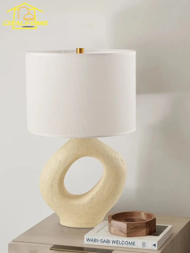 Table Lamp - Designer Wabi-sabi Modern Resin LED E27 Art Lights SW-36210345 - SWEET-LIGHTS