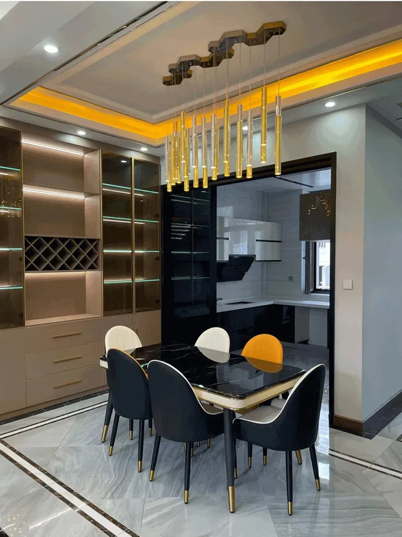Pendant Light - Nordic Bar Chandelier LED Hanging Lighting Gold/Silver SW-36210345 - SWEET-LIGHTS