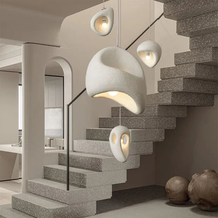 Pendant Light - Modern Wabi-sabi Handmade LED Chandelier Fixture SW-36210457 - SWEET-LIGHTS