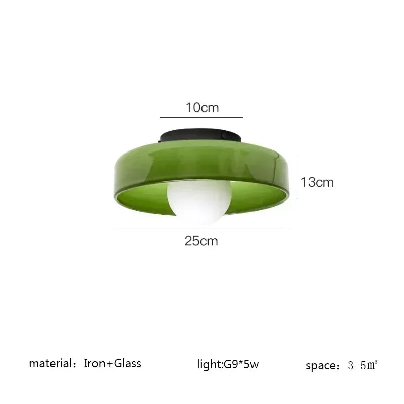 Pendant Light - Nordic E27 LED Retro Glass Chandelier for Living Room Dining Room Bedroom Kitchen SW-36210123 - SWEET-LIGHTS