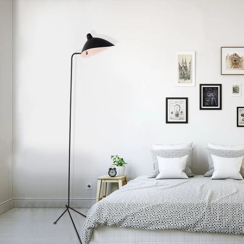 Floor Lamp - Serge Mouille 3-arm Designer Tripod LED Lamp SW-36214890 - SWEET-LIGHTS