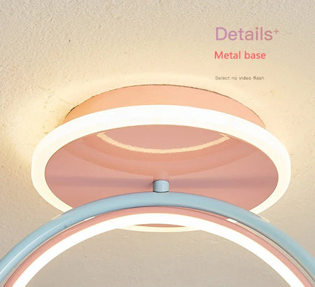 Children Lighting - Nordic Child Unicorn Ceiling Light Dimmable for Girl Bedroom Nursery Home Decor SW-36210458 - SWEET-LIGHTS