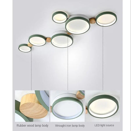 Ceiling Light - Scandinavian Style Indoor Chandelier LED Lamp SW-36210579 - SWEET-LIGHTS