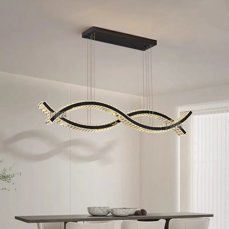 Pendant Light - Modern LED Ring Chandelier for Living Room SW-36210789 - SWEET-LIGHTS