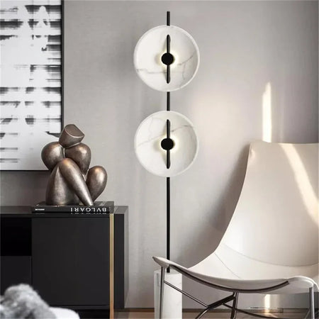 Floor Lamp - SEAN Modern Creative LED White Marble Standing Light SW-36210579 - SWEET-LIGHTS