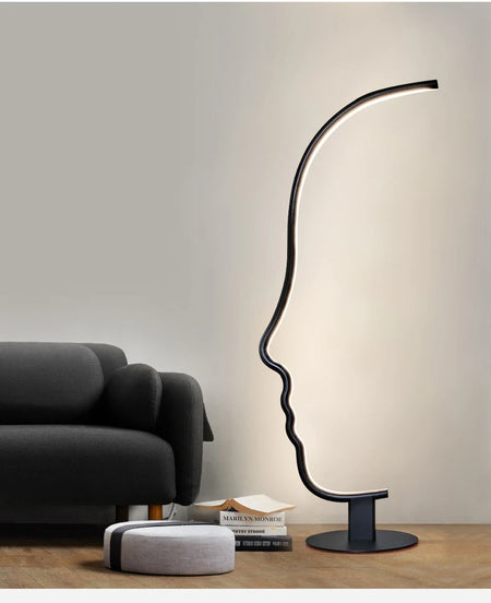 Floor Lamp - New Modern Human Face LED Decor Light SW-36210345 - SWEET-LIGHTS