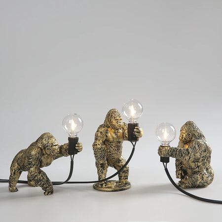 Table Lamp - King Kong Gorilla Animal Indoor Resin Night Light SW-36210374 - SWEET-LIGHTS