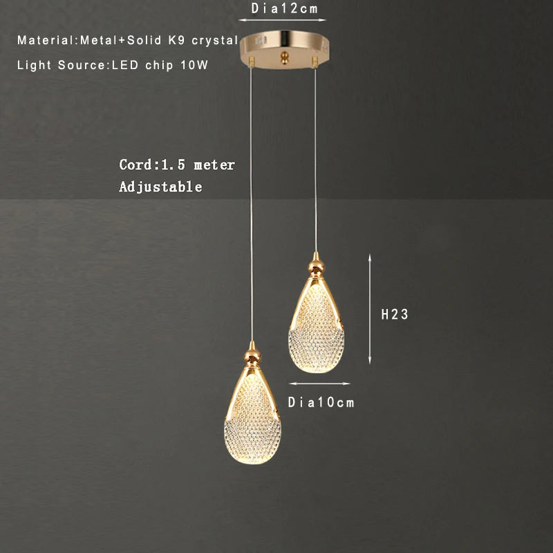 Pendant Light - Fumi Acrylic Adjustable Cord Mini LED Light SW-36210456 - SWEET-LIGHTS