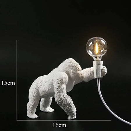 Table Lamp - King Kong Gorilla Animal Indoor Resin Night Light SW-36210374 - SWEET-LIGHTS