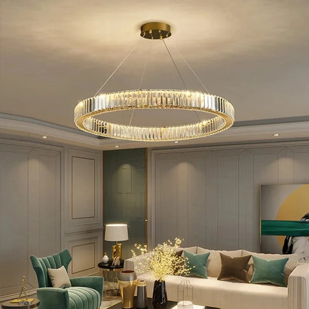 Pendant Light - Led Luxury Crystal Ceiling Pendant Lamp for Living Room and Dining SW-36210347 - SWEET-LIGHTS