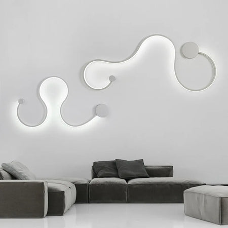 Wall Light - Modern LED Wall Lamps for Bedroom Living Room White/Black Fixtures SW-36210345 - SWEET-LIGHTS