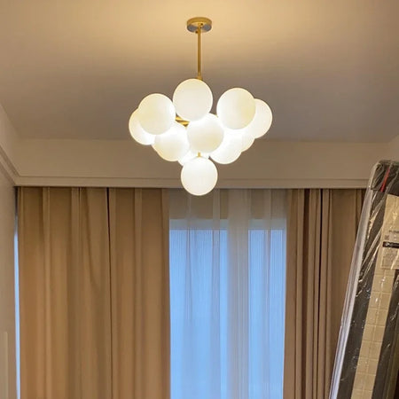 Pendant Light - Nordic Minimalist Glass Ball LED Chandelier for Home Decor SW-36210457 - SWEET-LIGHTS