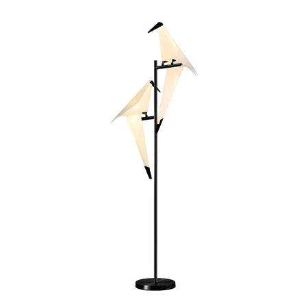 Floor Lamp - Perch Light LED Designer Gold Origami Bird Lamp SW-36210345 - SWEET-LIGHTS
