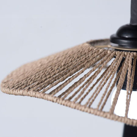 Lampshade - 30cm Paper Rope Hand Knit Vintage Light Cover SW-36210457 - SWEET-LIGHTS