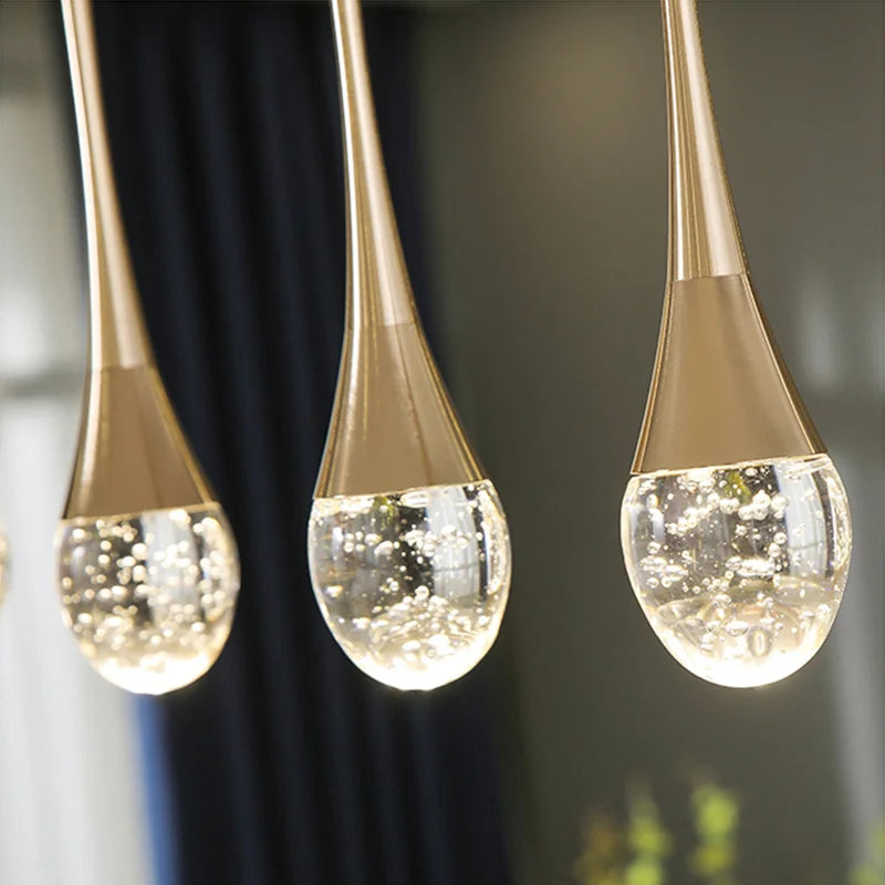 Pendant Light - Modern Bubble Crystal Indoor Hanging Lamp For Dining Room Bedroom Cafe SW-36210003 - SWEET-LIGHTS