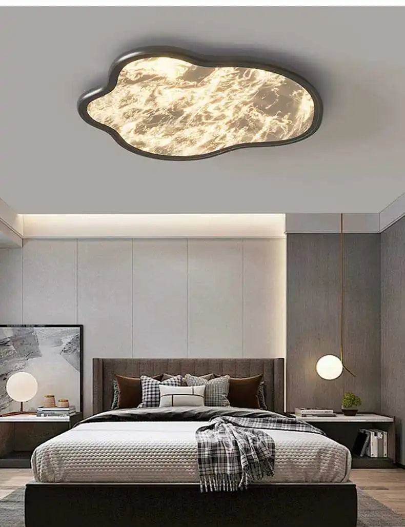 Ceiling Light - Modern Black/White LED Fixture Remote Dimmable for Home Decor SW-36210457 - SWEET-LIGHTS