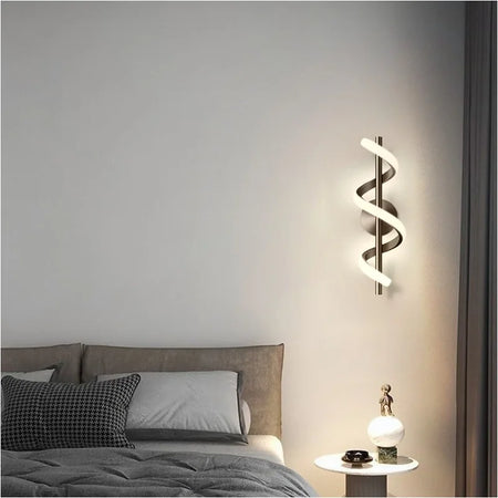 Wall Light - Minimalist LED Wall Lamp Black White Gold SW-36210345 - SWEET-LIGHTS