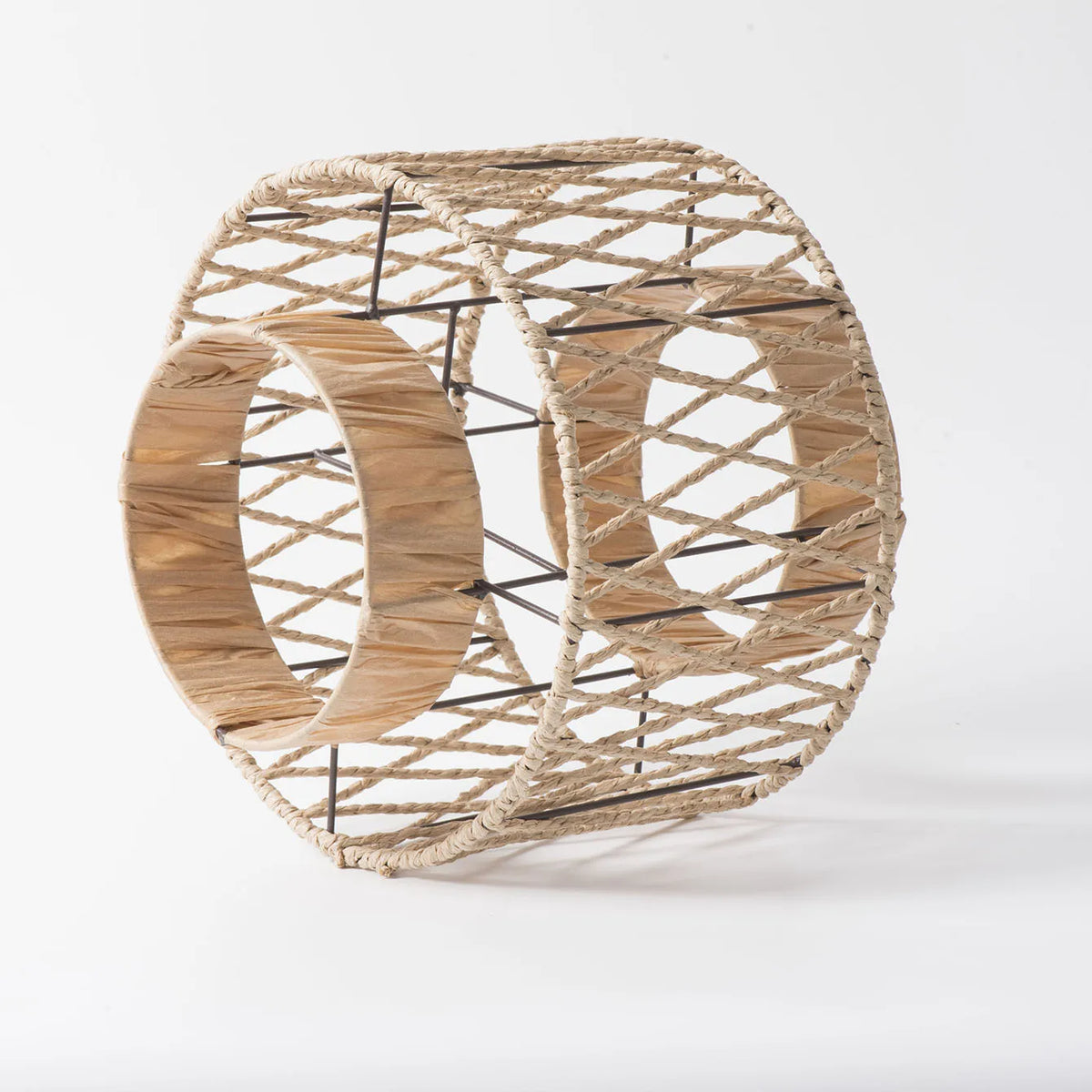 Lampshade - Retro Pendant Lamp Hand Woven Paper Rope SW-36210467 - SWEET-LIGHTS