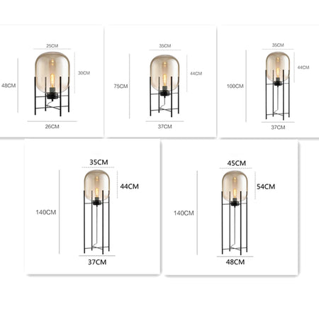 Floor Lamp - Villa Bubble Oda Pulpo Glass Ball Postmodern Scandinavian Hotel Cafe Bedroom Reading SW-36210458 - SWEET-LIGHTS