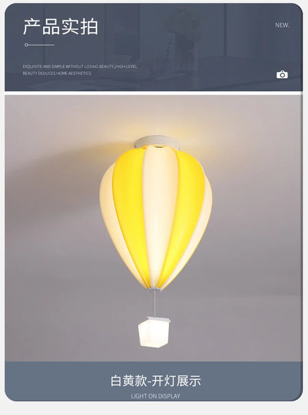Children Lighting - Cartoon Ceiling Light Hot Air Balloon Lamp SW-36210347 - SWEET-LIGHTS