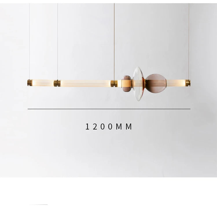 Pendant Light - Nordic Style Designer Stained Glass LED Chandelier SW-36210579 - SWEET-LIGHTS