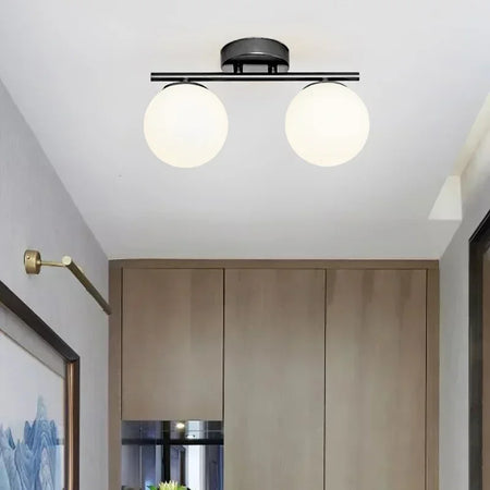 Ceiling Light - Nordic LED Iron Glass Lamp Gold Corridor Aisle SW-36210789 - SWEET-LIGHTS