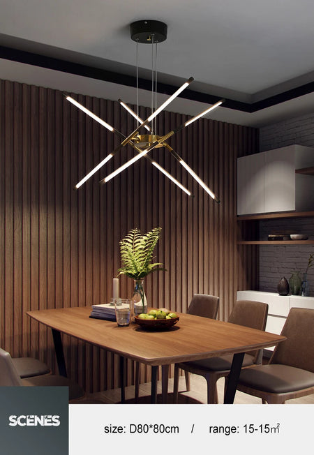 Pendant Light - Nordic Geometry Restaurant Chandelier LED Remote SW-36210789 - SWEET-LIGHTS