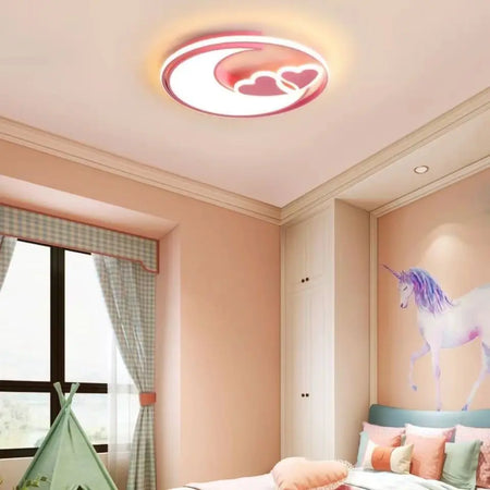 Children Lighting - Heart Shape Ceiling Lights For Girls Room Kids Bedroom Lamp SW-36210345 - SWEET-LIGHTS