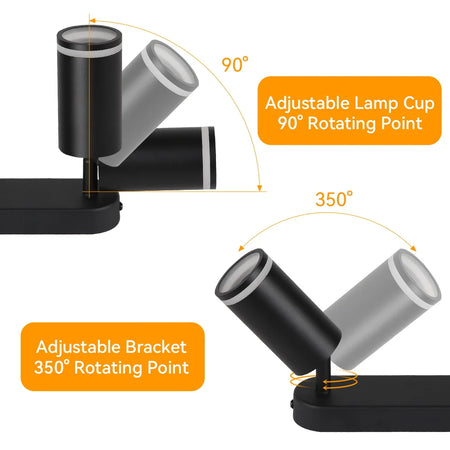 Spotlight - LED Ceiling Spotlights Replaceable Bulb Pendant Lamps Kitchen Decor Indoor Lighting SW-36210478 - SWEET-LIGHTS