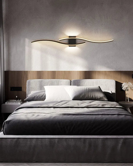 Wall Light - Indoor LED Wall Lamps for Bedroom Black Gold SW-36210458 - SWEET-LIGHTS