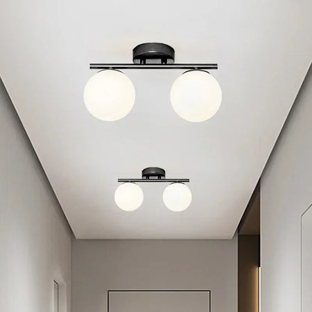 Ceiling Light - Nordic LED Iron Glass Lamp Gold Corridor Aisle SW-36210789 - SWEET-LIGHTS