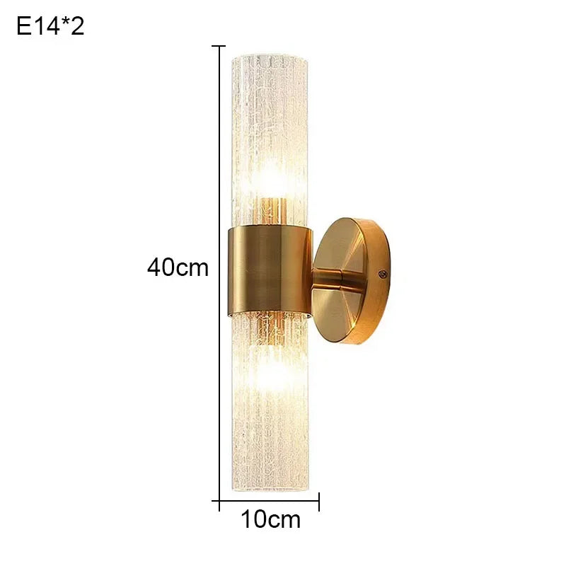 Wall Light - Luxury Morden Crystal Wall Lamp with LED Bulbs for Bedroom Living Room Indoor Lighting Fixture SW-36210456 - SWEET-LIGHTS