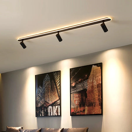 Spotlight - Nordic Bedroom Spotlight Ceiling Lights Smart LED Lamps For Living Room Indoor Lighting White Black Home Decor SW-36210001 - SWEET-LIGHTS