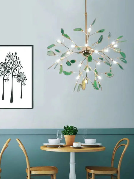 Pendant Light - Firefly Chandelier Agate Postmodern Luxury SW-36210478 - SWEET-LIGHTS