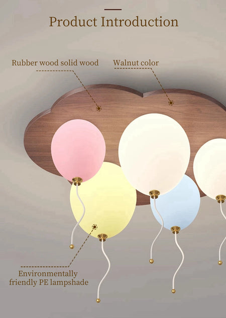 Children Lighting - Modern Balloon LED Ceiling Light for Kids Room SW-36210578 - SWEET-LIGHTS