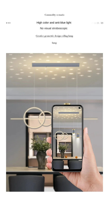 Pendant Light - Nordic Restaurant LED Kitchen Chandelier SW-36210507 - SWEET-LIGHTS