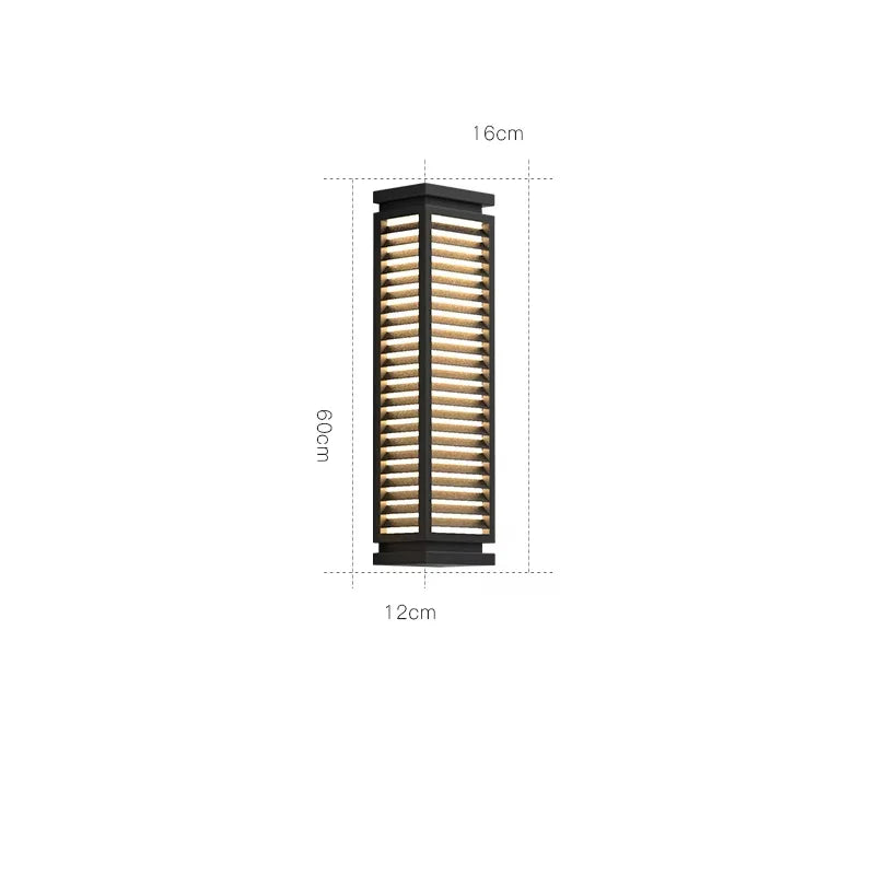 Outdoor Light - Stainless Steel Wall LED Cubical Black Fixture Waterproof Anti-Rust Sconces for Garage Pathway SW-36210347 - SWEET-LIGHTS