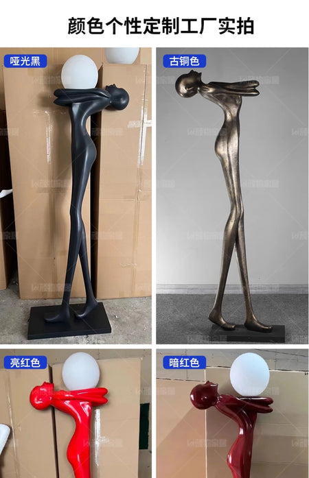 Floor Lamp - Creative Art Character-shaped Sculpture LED Lights SW-36214978 - SWEET-LIGHTS