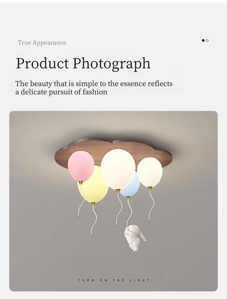 Children Lighting - Modern Balloon LED Ceiling Light for Kids Room SW-36210578 - SWEET-LIGHTS