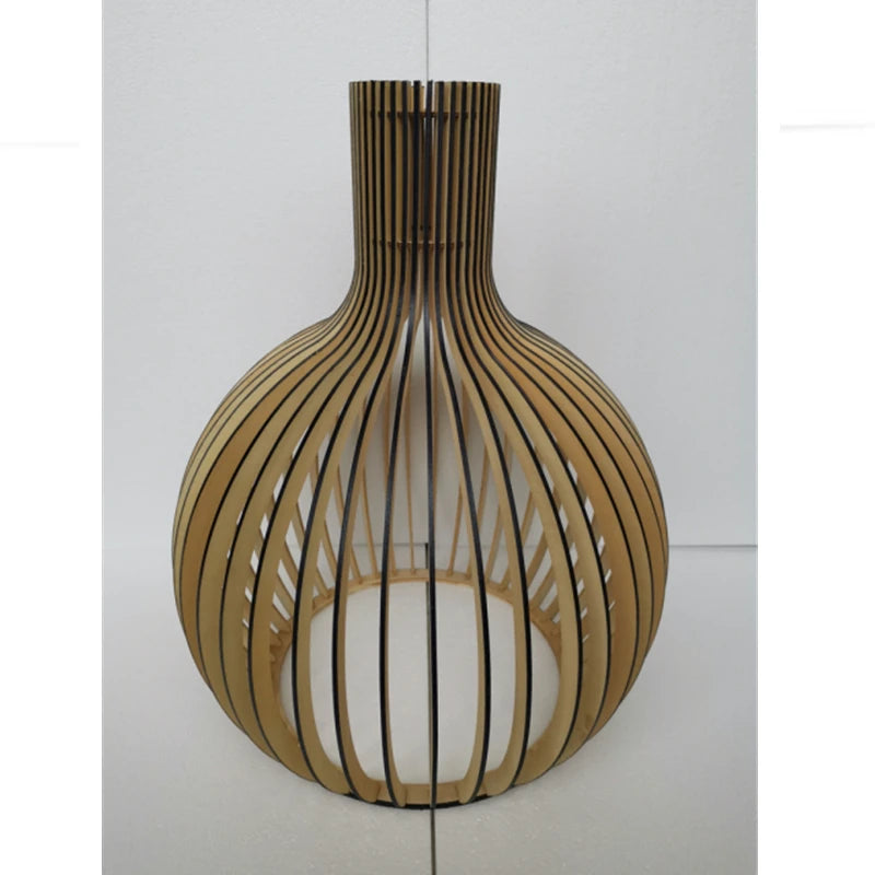Pendant Light - Wood Bird Cage Lamp for Kitchen Island SW-36210458 - SWEET-LIGHTS
